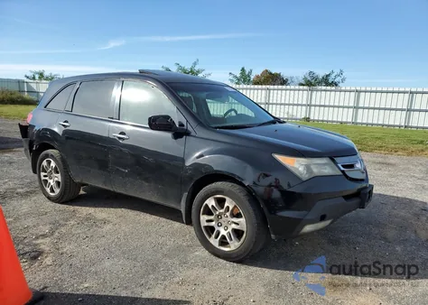 2007 Acura Mdx Technology from USA, damaged, VIN 2HNYD283X7H511233